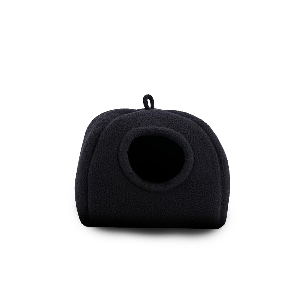 Handcrafted Softy Cotton Hamster House with Cozy Mat, Cotton Small Animal Sleeping House/Small Animal cage for Hamsters, Chinchillas, squirel etc. Indoor/Outdoor use ( Large)