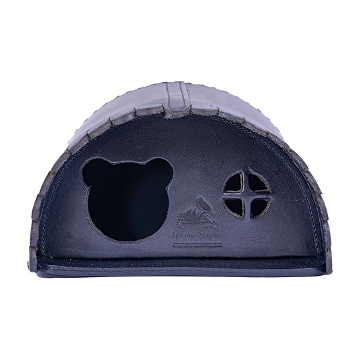 SparrowDaughter’s Leather Squirrel House for Outdoors, Garden, Backyard, Small Animals Habitat for Chinchilla,Suger Glider,mice,Hamster Squirrel with Poles, Squirrel Nest & Box