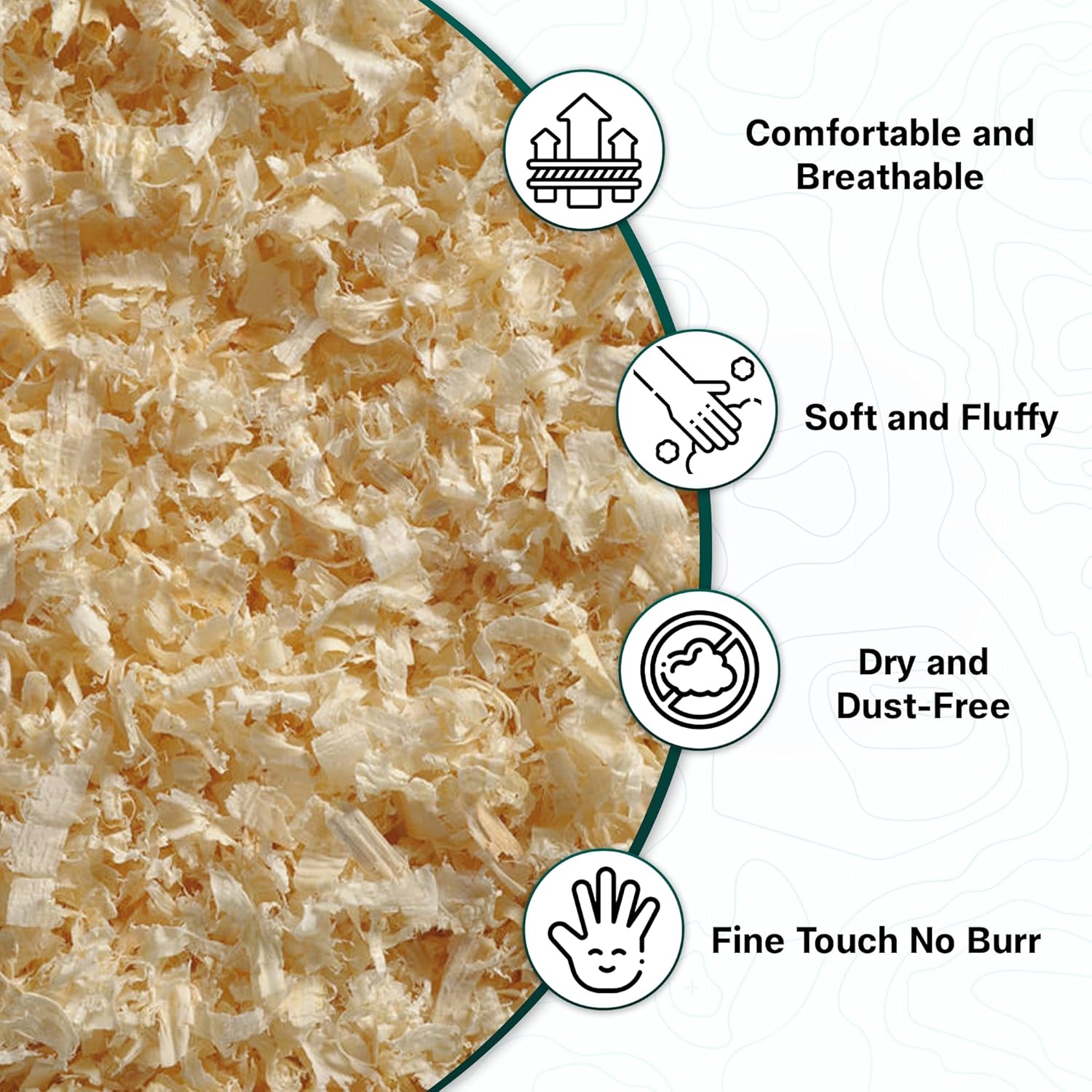 Sparrow Daughter Wood Shaving dust Free Beddings for Birds and Small Animals, Soft, Cozy & Natural Nesting Materials Keeps The beds Dry, Clean and Controls Oder. 100% Hygienic & Safe