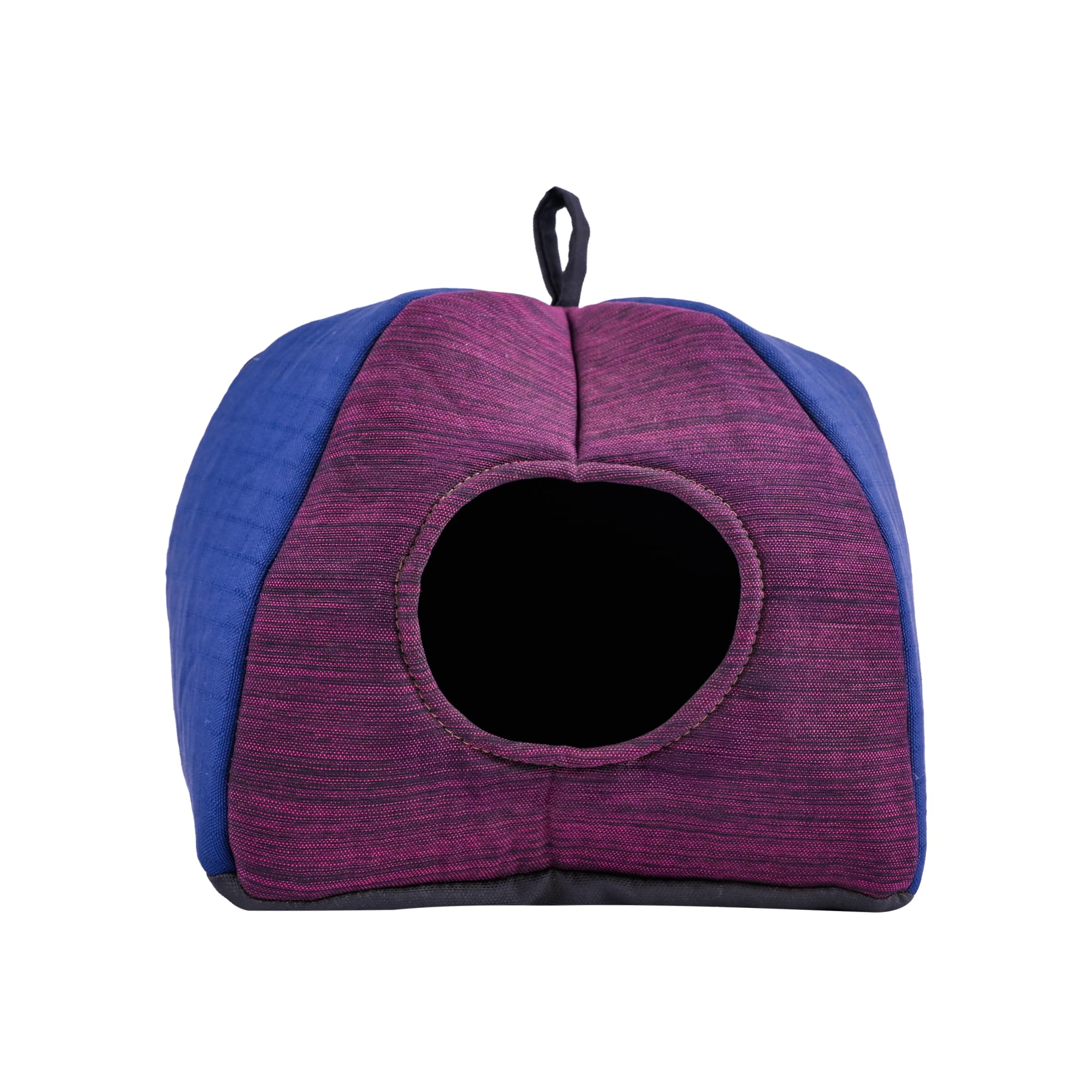 Handcrafted Cotton Hamster House with Cozy Mat, Cotton Pet Sleeping House/Small Animal cage for Hamsters, Chinchillas, Squirel & Suger Glider House Indoor/Outdoor use